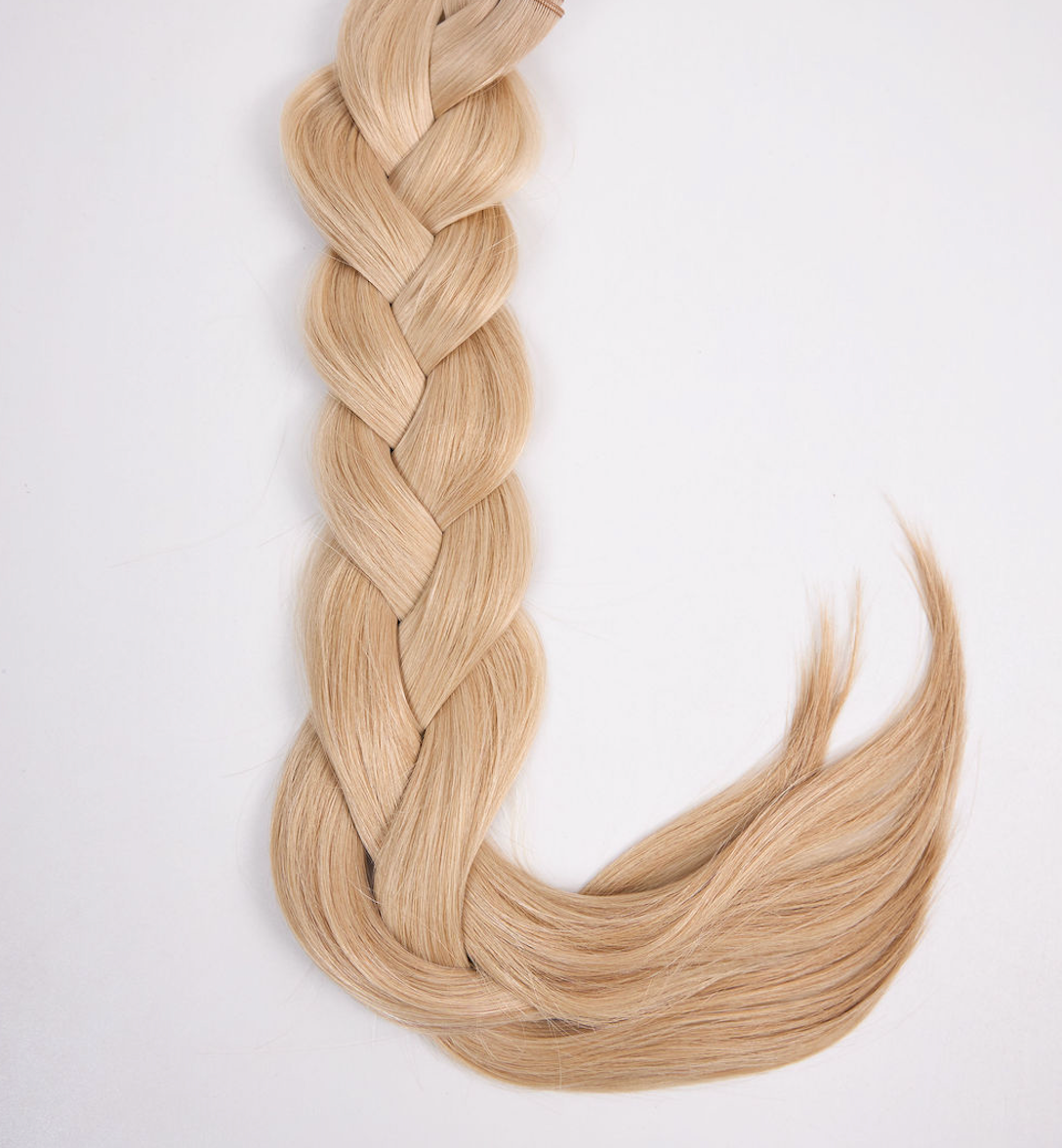 Ashy Irish Cream: Machine Wefts