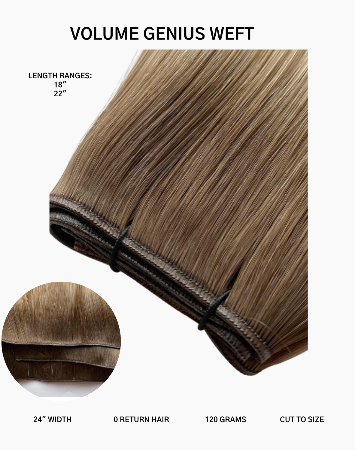 Beach Blonde Volume Genius Weft