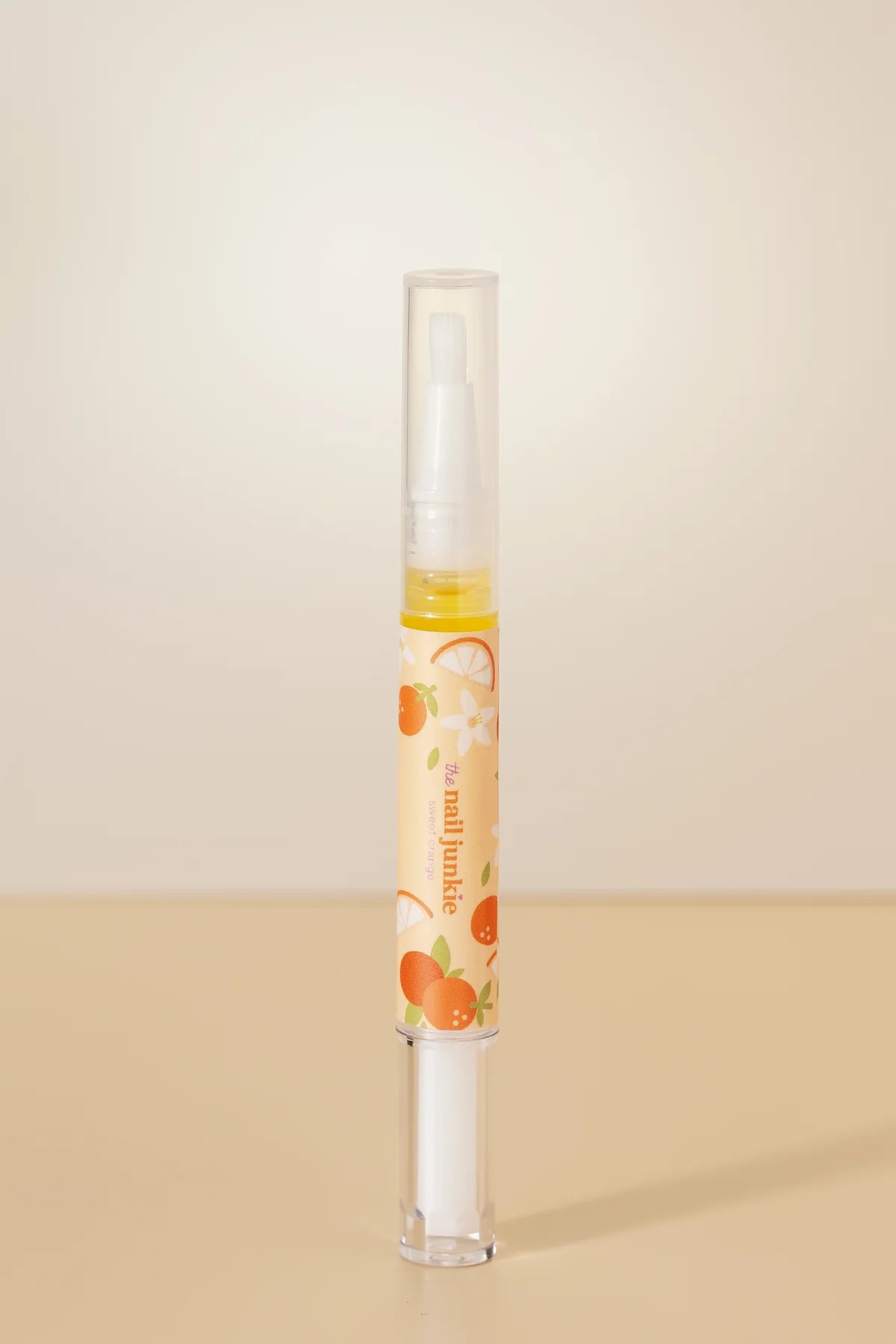 The Nail Junkie Cuticle Oil Pen- Orange